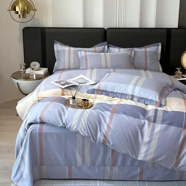 Custom 4-Piece Bedding – Premium Polyester, Your Design