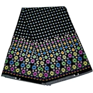Vibrant African Wax Fabric – Long-Lasting Colors, Unique Patterns