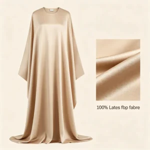 Lightweight Abaya Fabric – 100% Polyester, Soft & Breathable
