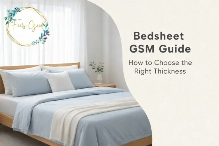 A Beginner’s Guide to Bed Sheet Fabric Weights: Understanding GSM and Yarn Count